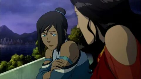 Korra apologizing about her absence and for not coming back sooner