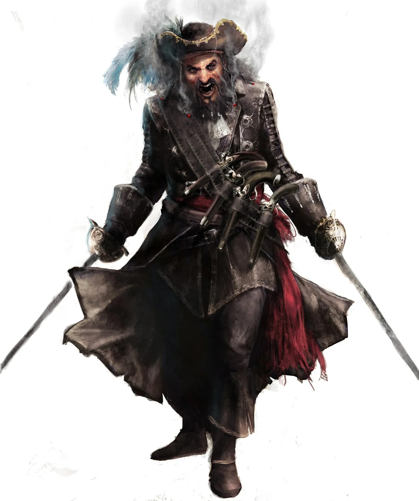 Пальто черной бороды. Черная борода Assassins Creed 4. Черная борода из ассасин Крид 4.