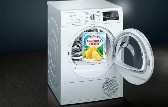 Можно ли стиральную машину чистить лимонной кислотой