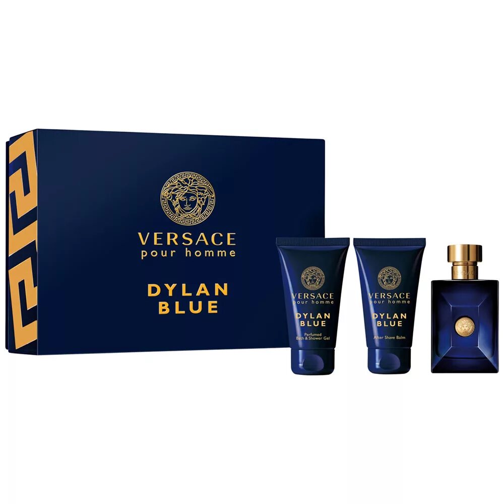 Туалетная вода Versace Dylan Blue. Versace Dylan Blue pour homme EDT 50ml. Versace pour homme Dylan Blue. Набор Версаче Дилан Блю.