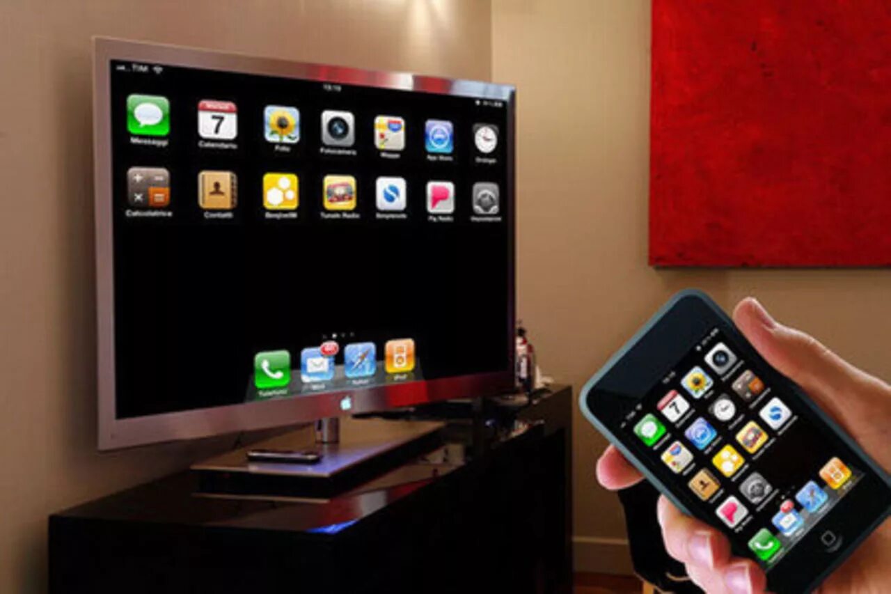 Просмотр телевизора через айфон. Телевизор Apple. Iphone с телевизором. Телевизор от айфона. Apple TV экран.