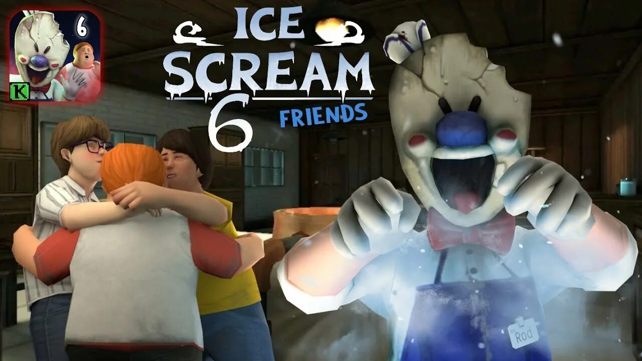 Ice scream 6. Ice Scream Charlie. Ice Scream 6 friends: Charlie. Полное прохождение мороженщика 6 - Ice Scream 6. Шип мороженщик и Джей.