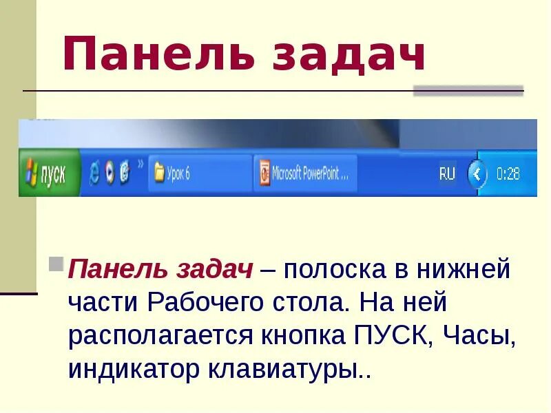 Панель задач. Панель задач на рабочем столе. Кнопки на панели задач. Кнопка панели задач на клавиатуре.