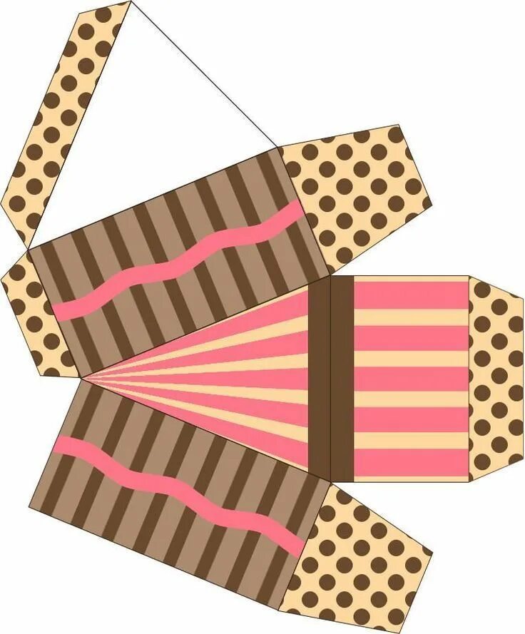 Шаблон торта из бумаги для вырезания Paper car template: download and print