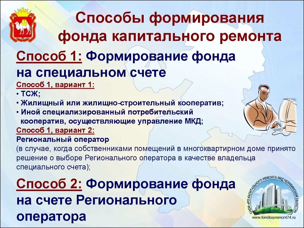 Способ формирования специального счета. Способы формирования фонда капитального ремонта. способ формирования фонда капитального ремонта на специальном счете. способы формирования фонда капитальный ремонт мкд. решение о выборе способа формирования фонда капитального ремонта.