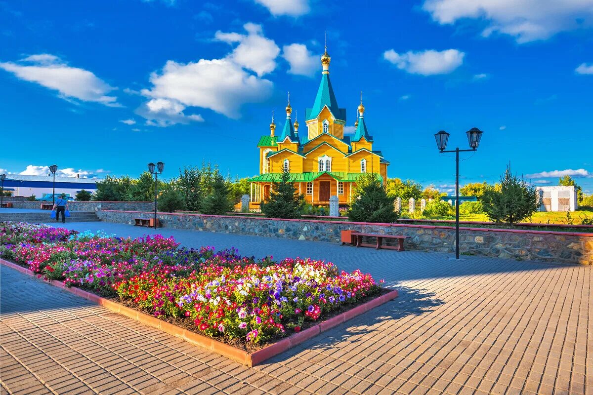 Новосибирская область Тогучинский район Горный Церковь Рождества Христова Фотогр