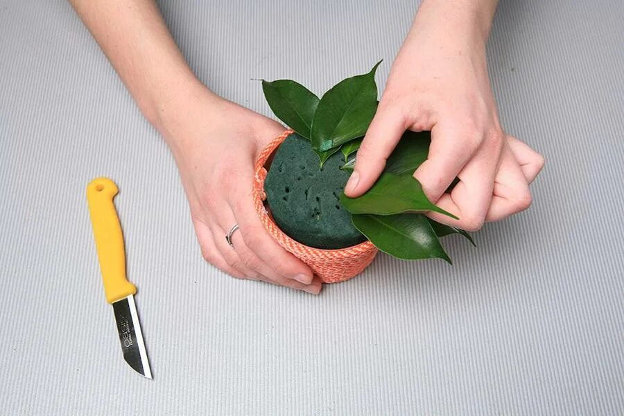 Как называется губка для цветочных композиций