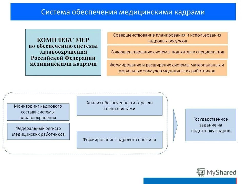 Система подготовки медицинских кадров. Система подготовки медицинских кадров