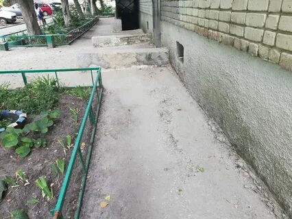 Разрушение отмостки