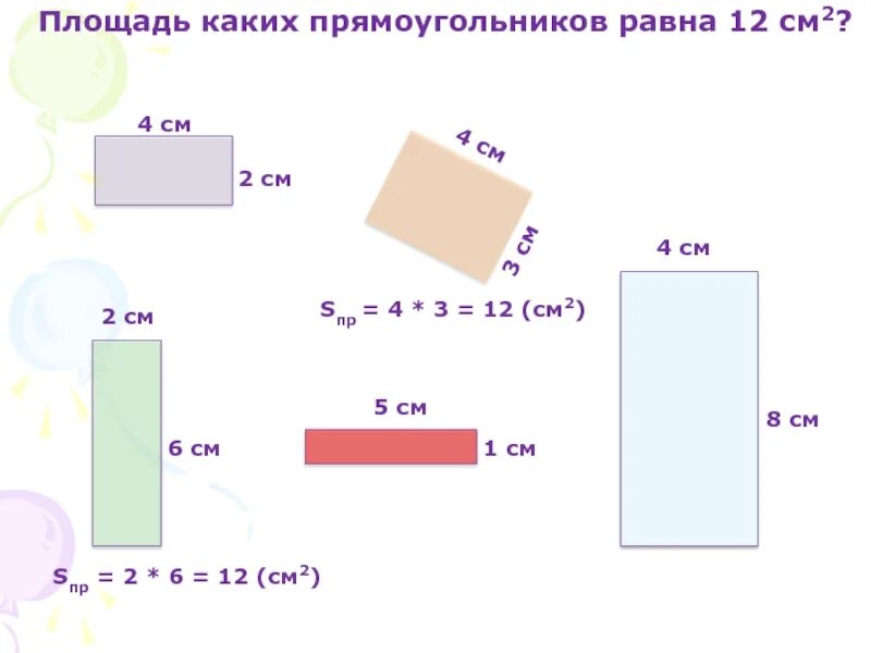 Площадь прямоугольника. Площадь в см2. Площадь прямоугольника 3 класс презентация школа России. Презентация на тему площадь прямоугольника 2-3 класс.