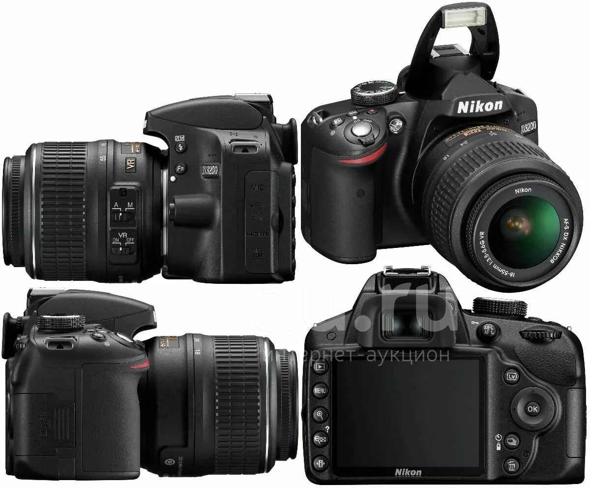 Зеркальная камера какую выбрать. Nikon d3200 Kit.