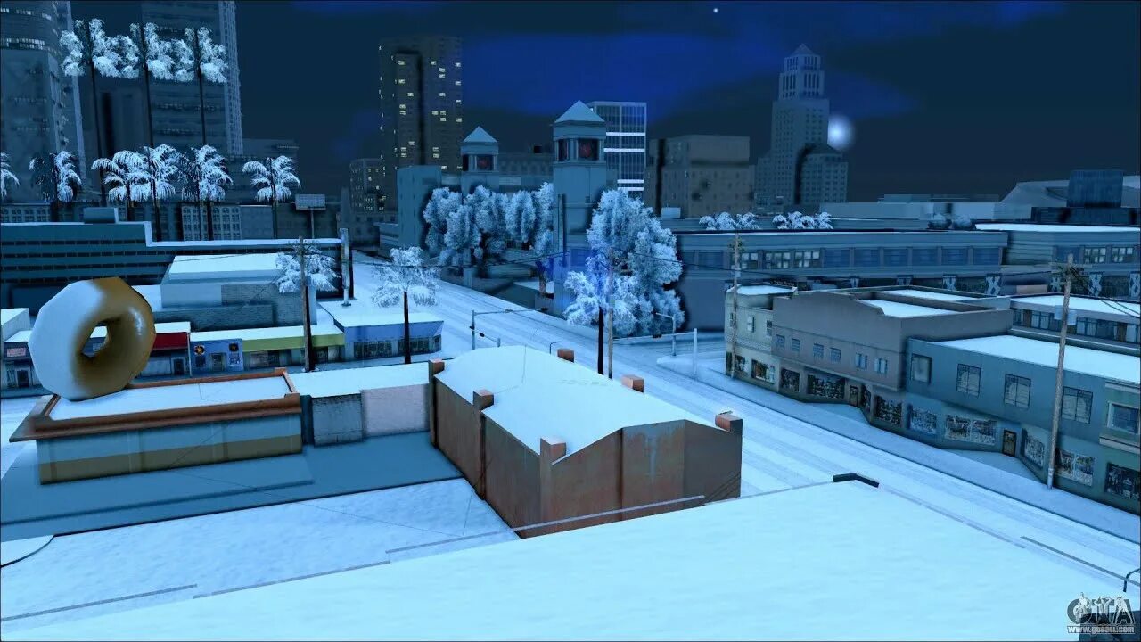 Новогодние самп. Gta 3 snow city. зимний gta sa. гта самп зима. зимний самп.