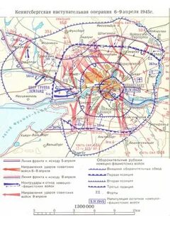 Карта 1945 года
