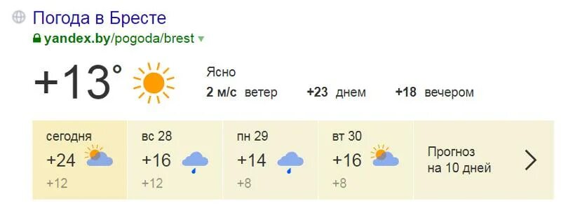Погода в Бресте. Погода в Белебее.