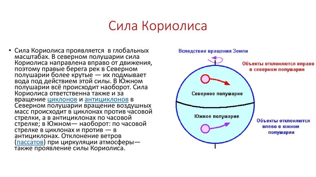 Пассаты южного полушария имеют направление. Сила Кориолиса вращение земли. Силы Кориолиса вращение воды. Сила Кориолиса берега рек. Сила Кориолиса простыми словами в географии.