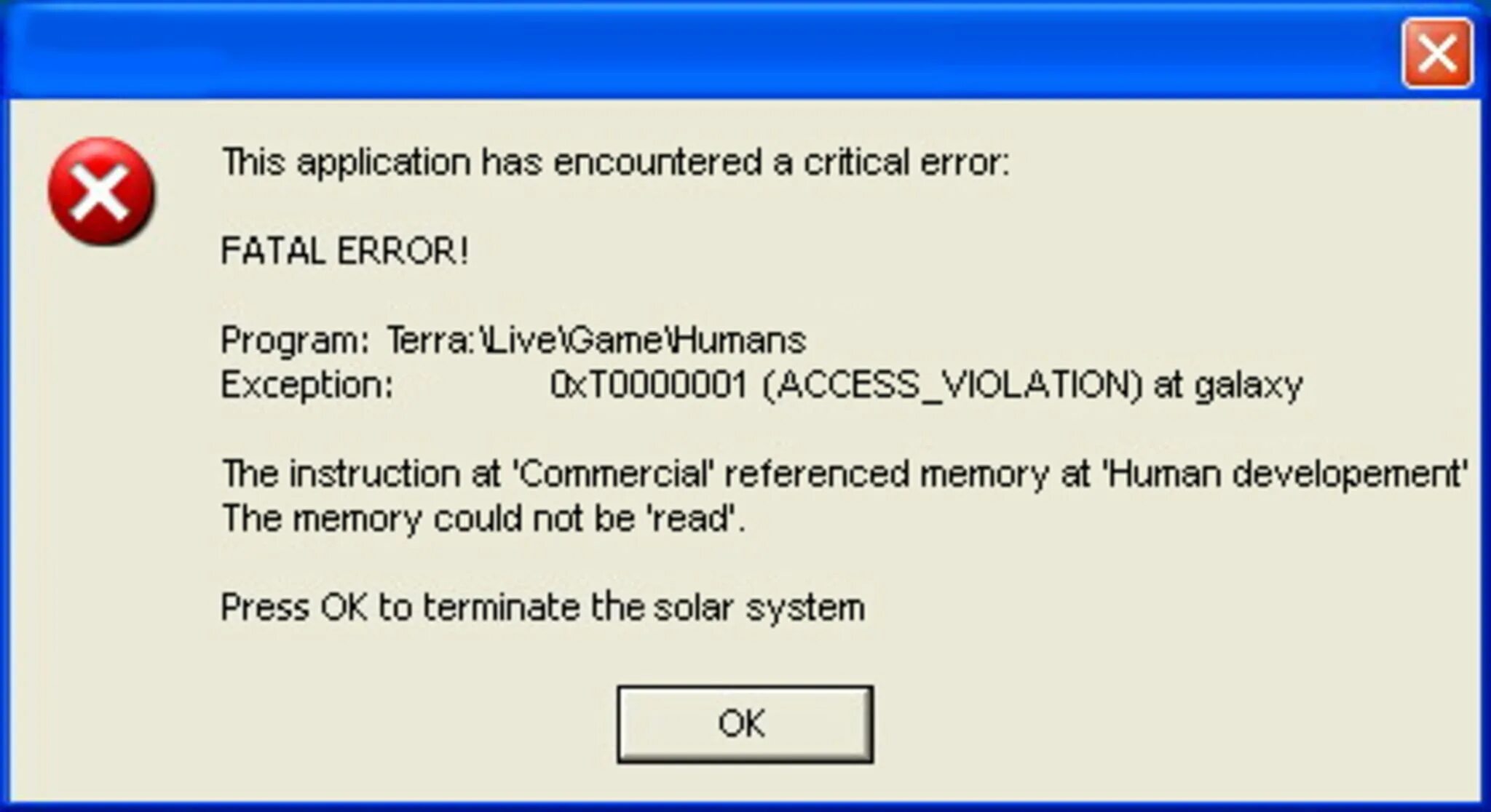 Ошибка Fatal Error. Фатальная ошибка виндовс. Ошибка Windows XP. Критическая ошибка. Message fatal error
