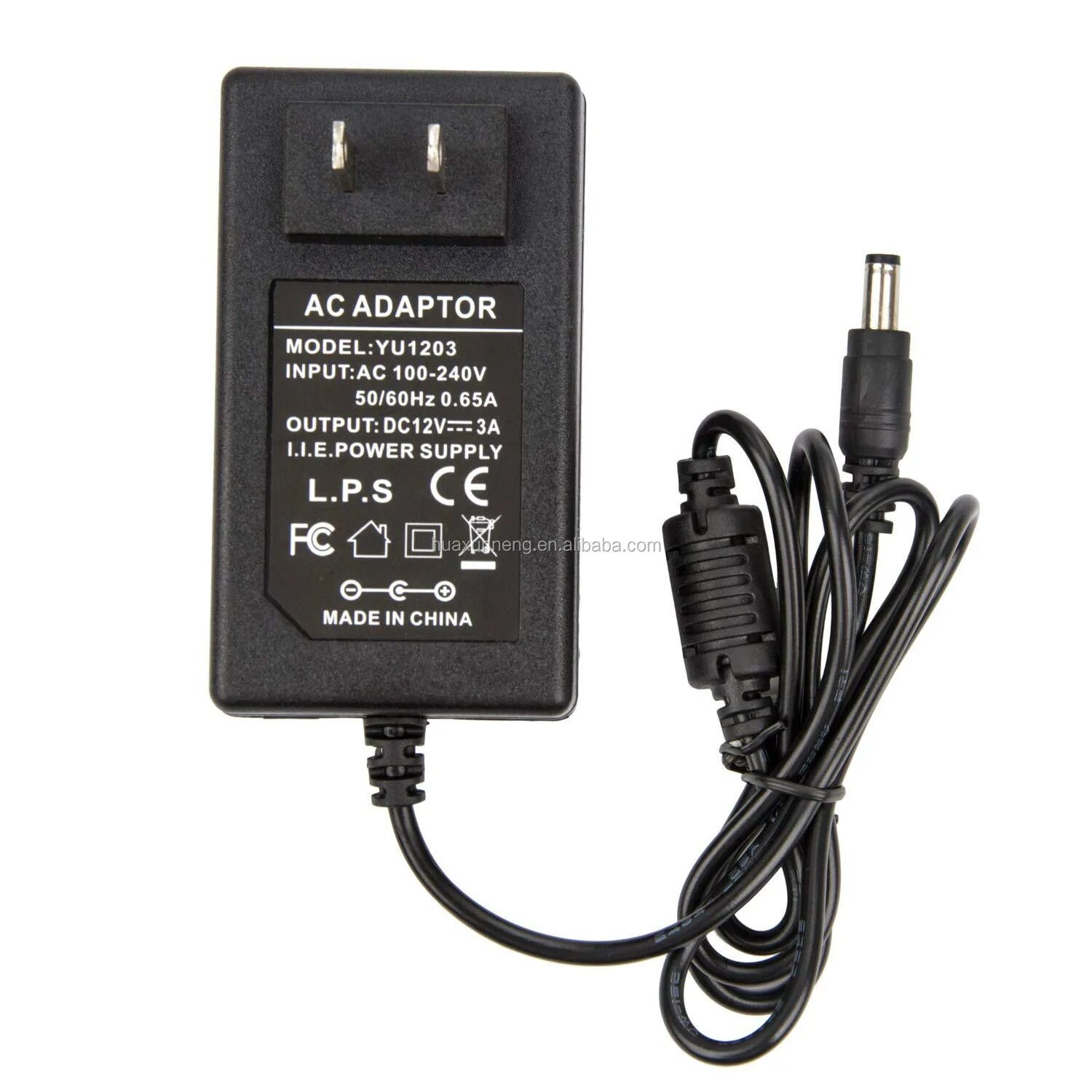 Adapter input 100 240v 50 60hz