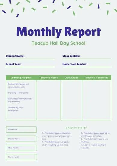 School report