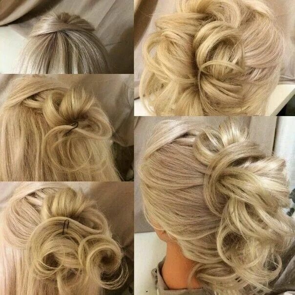 Bianca Duizer DZHE on Instagram: "A easy 3D updo " Step by step " #bridalhairs