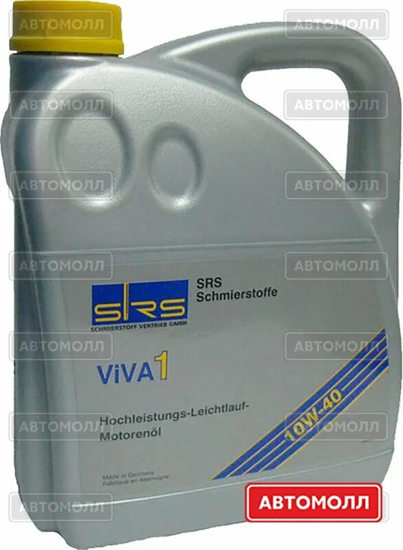 Srs viva 1. SRS масло моторное 10w 40 полусинтетика. Моторное Viva 1 0 w 40. SRS Primalub Alpha 10w-40.