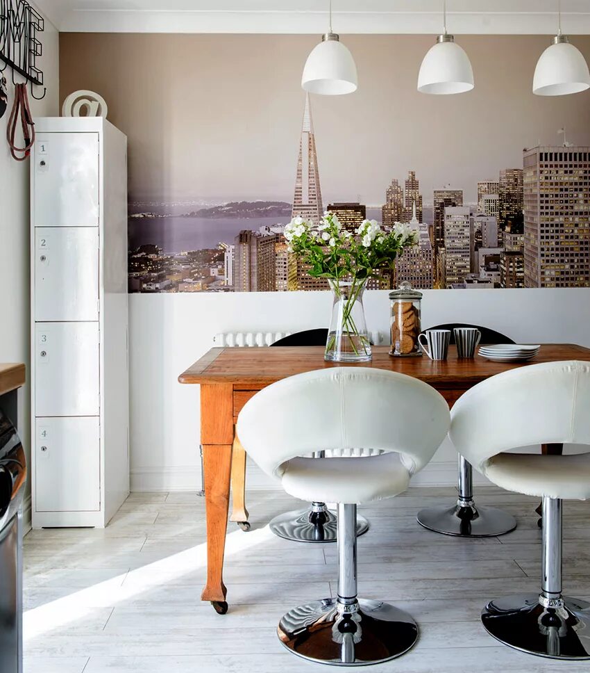 красивые стены на кухне. стены на кухне. интерьер стен в кухне. кирпичная стена на кухне. фреска в современном интерьере.