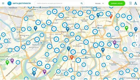 Как сделать карту доступной