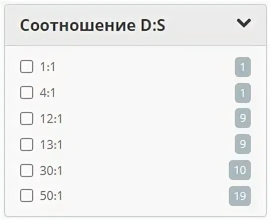 Выберите соотношение. Выберите соотношение