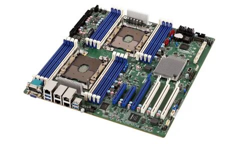 Материнская плата с 2 процессорами intel