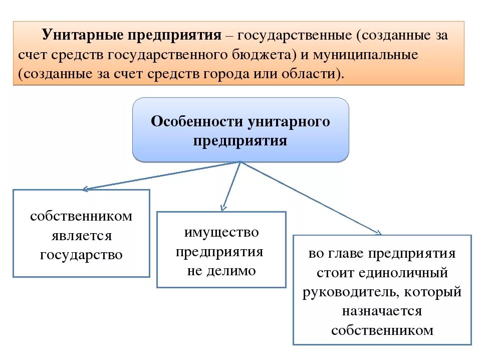 Учреждения а также бюджетные и. Особенности учреждения унитарного предприятия. Гос и муниципальные унитарные предприятия признаки. Унитарное предприятие это коммерческая организация примеры. Унитарное предприятие признаки особенности.