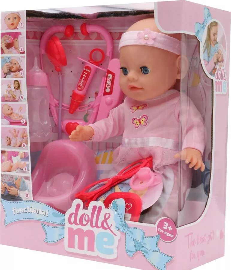 Мам пупса. Кукла пупс с принадлежностями Baby Doll 33 см, т14115, 1 Toy. Куклы пупсы функциональные ld9707f. 8633 Игровой набор пупс с аксессуарами. Игровой набор пупс с аксессуарами 8653.