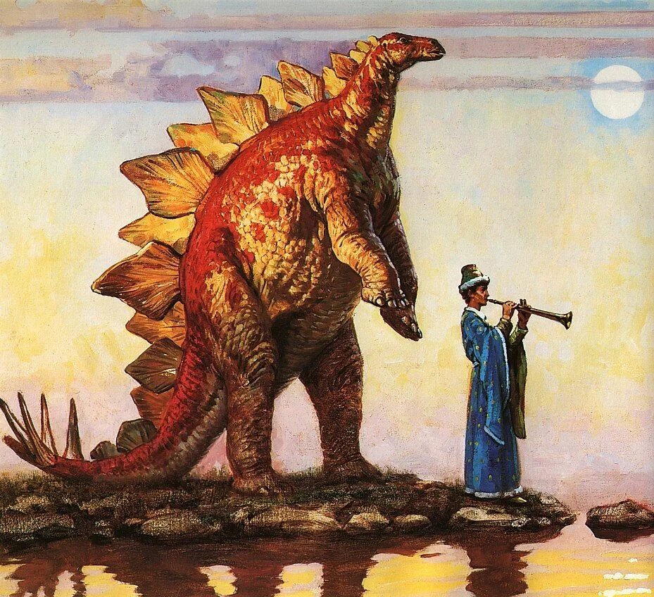 Dino human. James Gurney художник. Динотопия James Gurney.