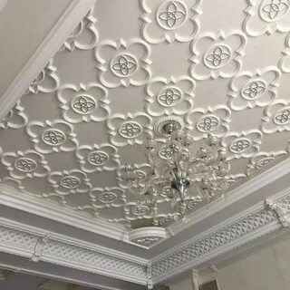 Плитка на потолок из пенопласта