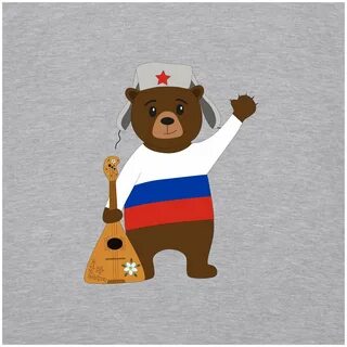 Медведь с балалайкой