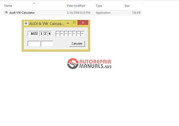 Программа разблокировки кодов. Калькулятор кодов автомагнитол vw. vw code calculator v1.0 bosch. калькулятор кодов автомагнитол ауди. калькулятор кодов разблокировки магнитол ауди.