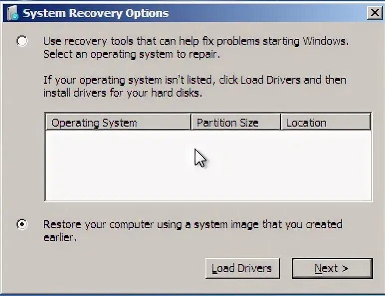 System recovery options. Система recovery options. system image recovery.
