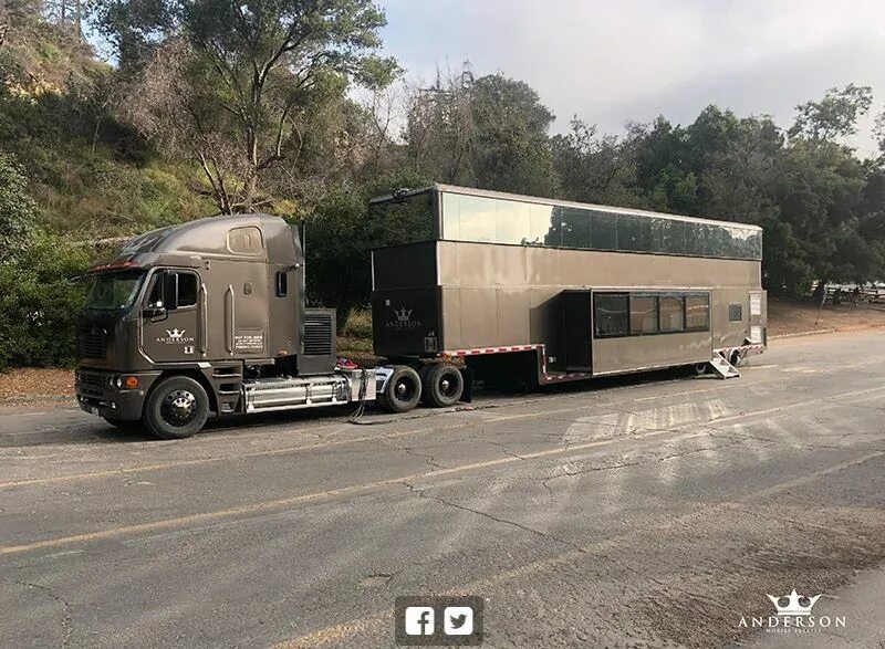 Автодом полуприцеп. Полуприцеп автодом continental coach. кемпер полуприцеп. кемпер из полуприцепа.