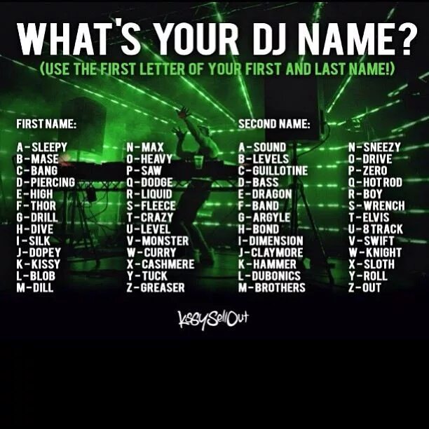 Dj is your name