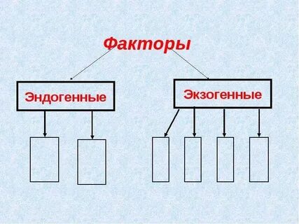 Экзогенные группы