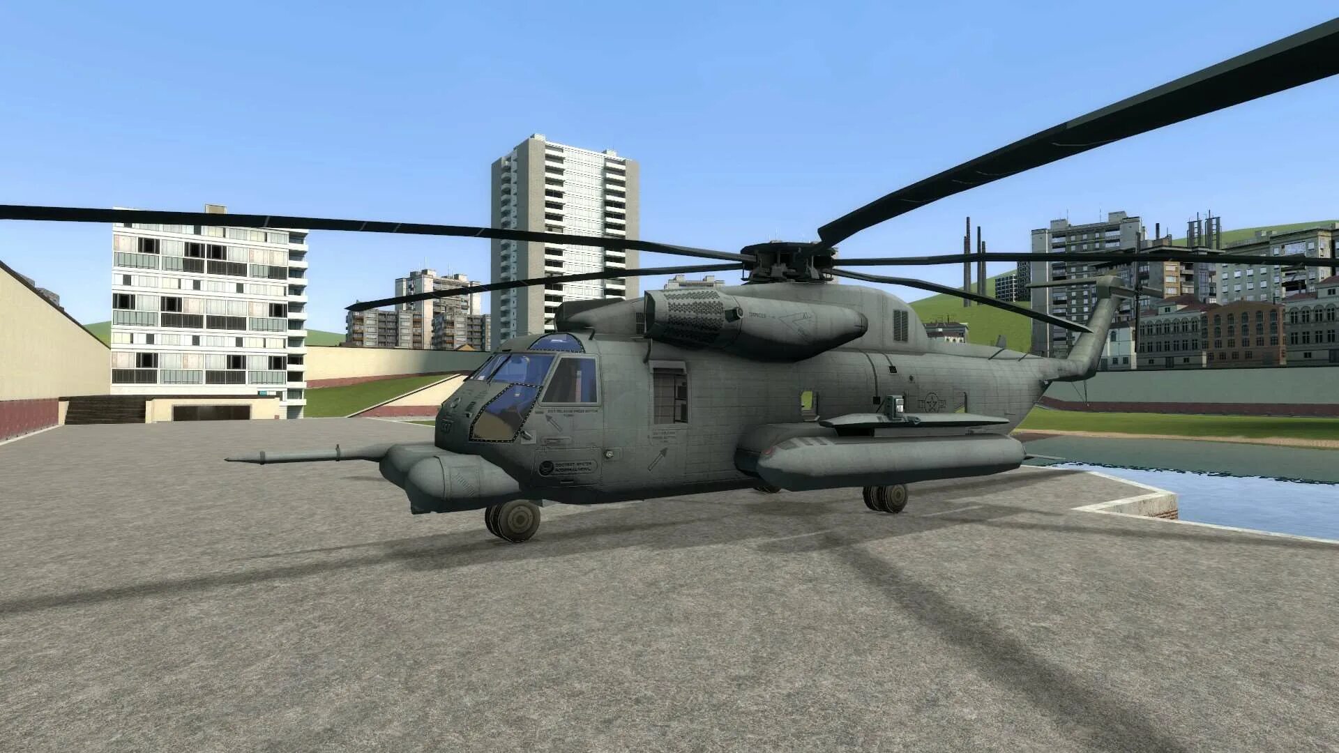 Вертолет hl2. Garry's Mod вертолеты. Вертолет Гаррис мод. Вертолёт ми-24 Гаррис мод.