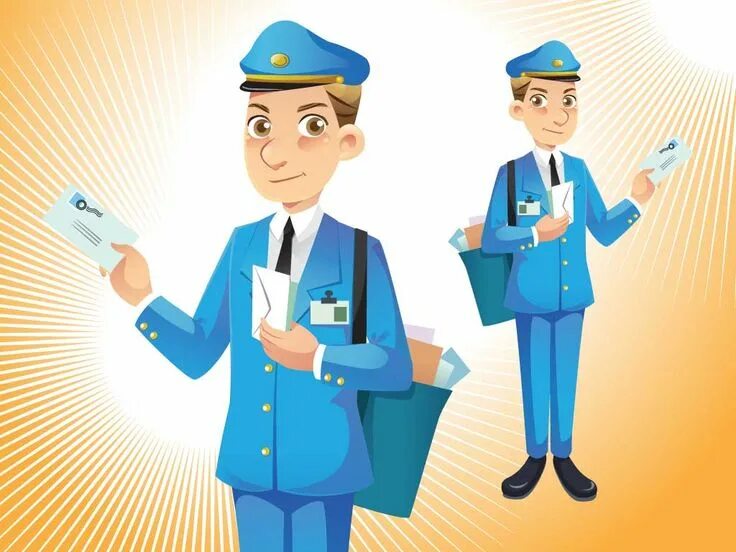 Картинки курьеров мультяшные. Мальчик почтальон. Почтальон мультяшный. Начинающий почтальон. Начинающий почтальон.