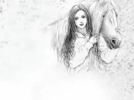 Нарисуй молодую девушку