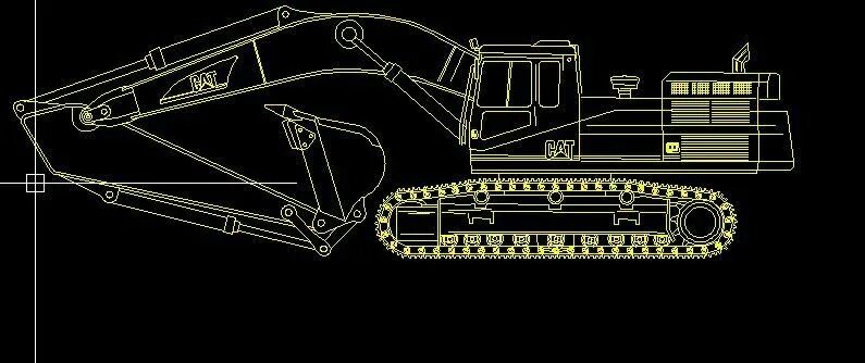 Эо-4121 чертеж рукояти. Чертеж экскаватора эо-6122а. Экскаватор автокад. Экскаватор zx-200 автокад. Экскаватор автокад.