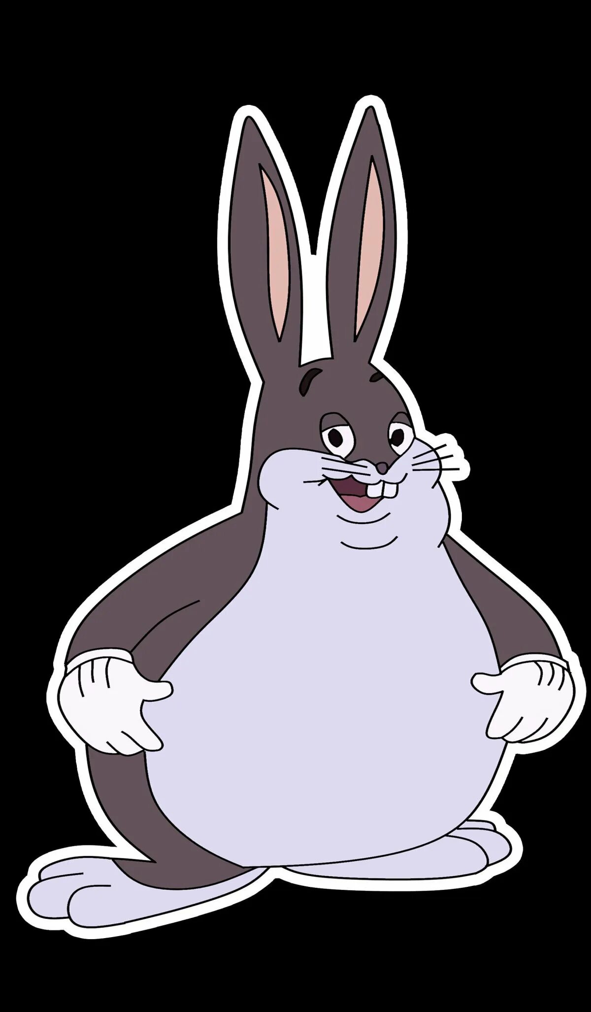 Кролик мем. Толстый Багз Банни. Big chungus кролик. Толстый кролик Багз Банни. Bug chungus.