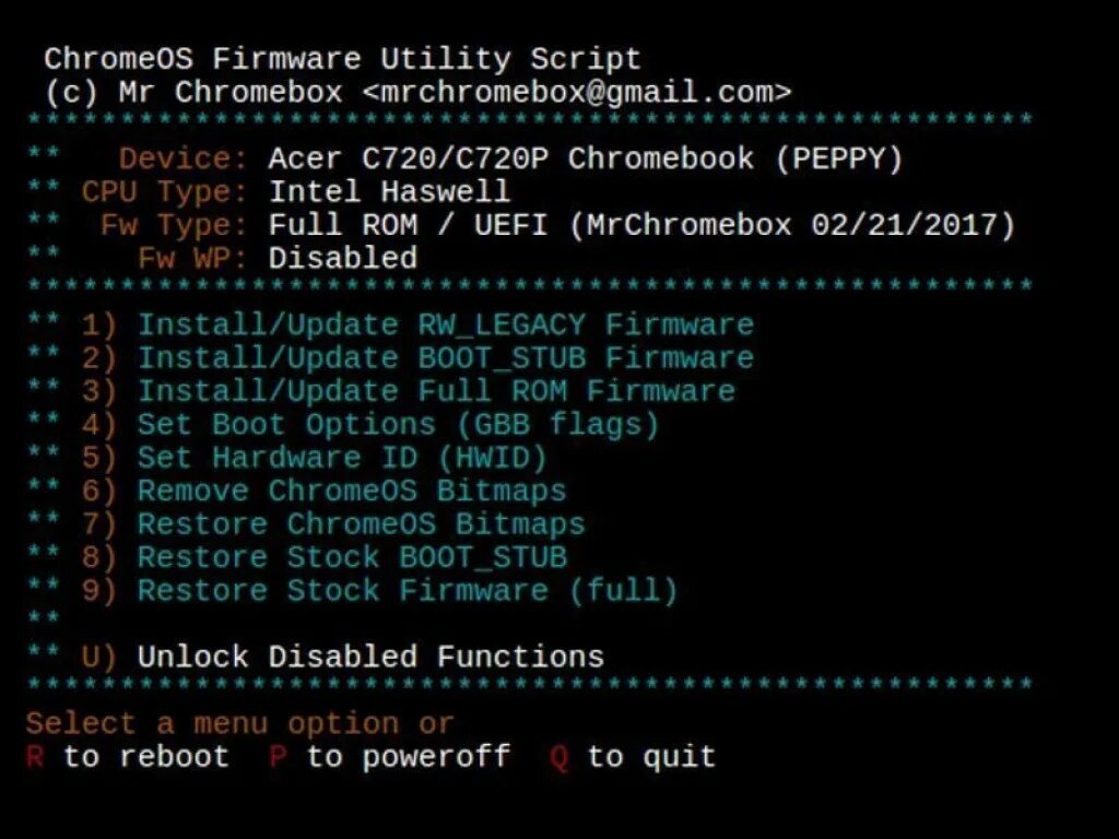 Хром скрипт. Update CPU microcode. Firmware. Прошивка Legacy. Фулл в прошивке.