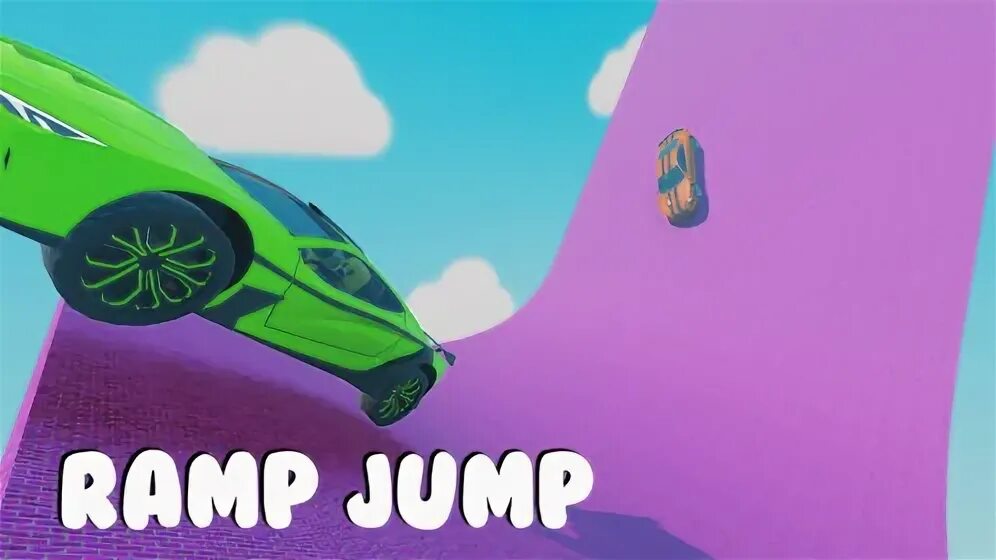 Ramp jump. Ramp jump