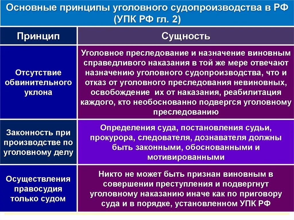 Принципы уголовного судопроизводства. Сущность уголовного преследования. Принципы уголовного судопроизводства в РФ. Принципы уголовного судопроизводства УПК. Реализации принципов уголовного процесса