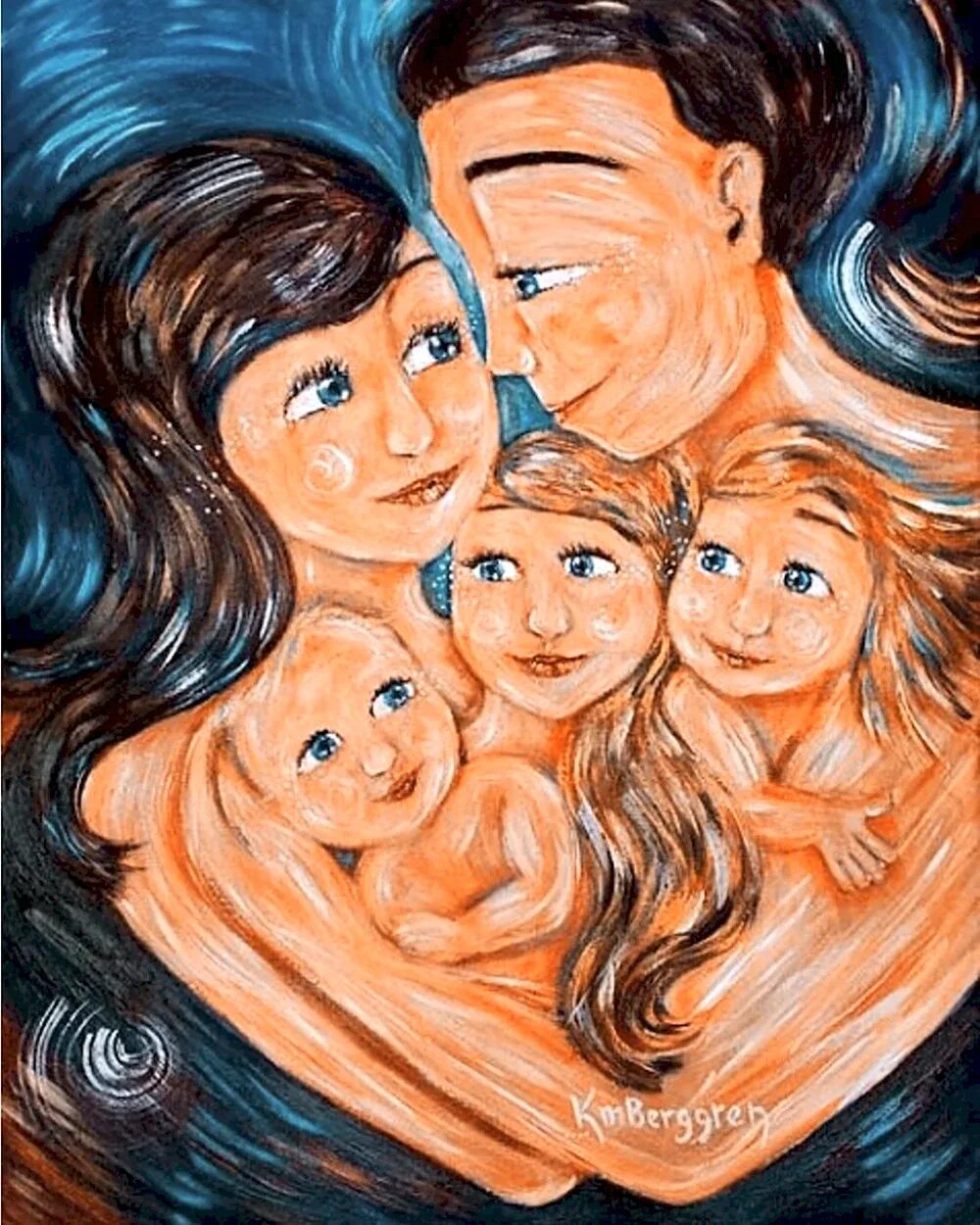 Два отца две дочки