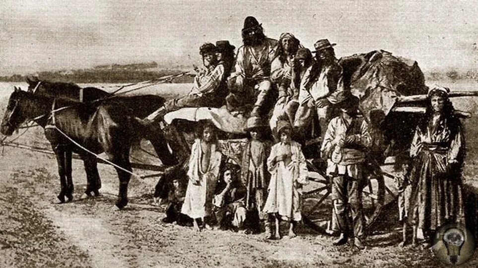 Цыганский табор кочует