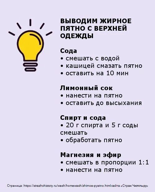 Можно ли вывести жирное пятно