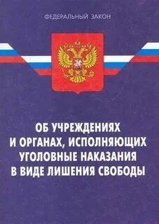 Фз об уголовно исполнительной системе